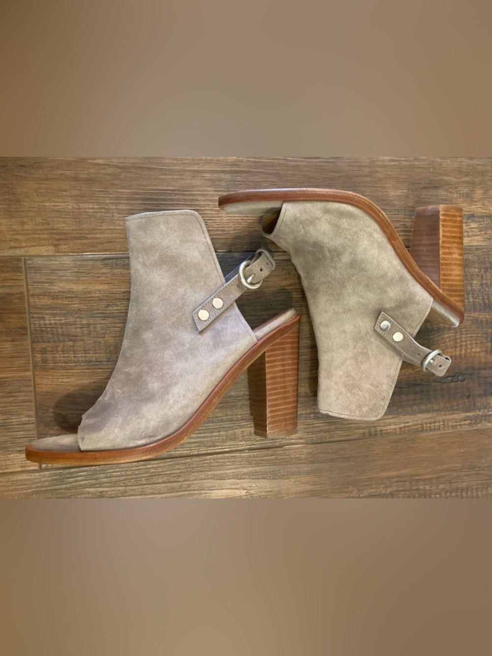 Rag & Bone Wyatt Suede Slingback Sandals - Picture 2 of 14